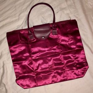 Satin tote bag